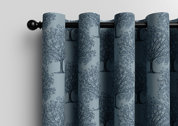 Classic Woodland, Monochrome - Made to Measure Curtains - Image 13